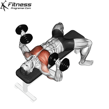 Dumbbell Press (4x10)